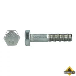 Zeskantbout Staal 10.9 DIN 931 M12x100mm Verzinkt | 50 Stuks