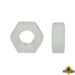 Zeskantmoer Nylon PA6 DIN 934 M12 | 200 Stuks