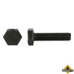 Zeskanttapbout Blank Staal 8.8 DIN 933 M4x12mm | 500 Stuks