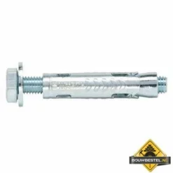 Hulsanker Za S12/10 12X60mm Verzinkt - Per Stuk