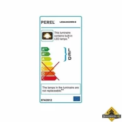 Zwarte Design LED-schijnwerper - 20 W - Warmwit -hulpmiddel Verkoopwinkel zwarte design led schijnwerper 20 w warmwit energiezuinig 1