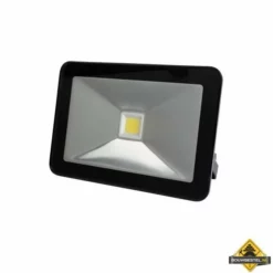 Zwarte Design LED-schijnwerper - 30 W - Neutraalwit