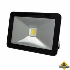 Zwarte Design LED-schijnwerper - 50 W - Neutraalwit