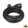 Zwarte Verlengkabel - 10 M - 3G1.5 -hulpmiddel Verkoopwinkel zwarte verlengkabel 10 m 3g1.5
