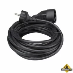 Zwarte Verlengkabel - 10 M - 3G1.5