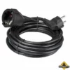 Zwarte Verlengkabel - 5 M -hulpmiddel Verkoopwinkel zwarte verlengkabel 5 m