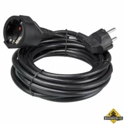 Zwarte Verlengkabel - 5 M